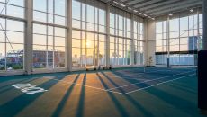 TORDH 10XTO Tennis Courts Sunrise at Hotel X Toronto