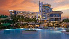 See more information about Pier Sixty-Six 1 Hero Pooland Tower Sunset at Pier Sixty Six