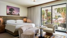 King Bed Room with Balcony at Thompson Palm Springs
