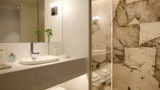 17 the roc club accommodation bathroom at The Roc Club