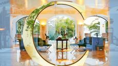 01 caramel oozes retro glamour trhough its gleaming hallways at Caramel A Grecotel Resort to Live