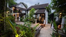 walkway at La Residence Phou Vao