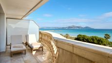 Bedroom Suite Front Sea View Balcony View at Sarena de Muro Resort Mallorca