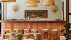 Outdoor bar Pergola at The Agora Hotel Lefkara