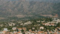 Village Scenery at The Agora Hotel Lefkara