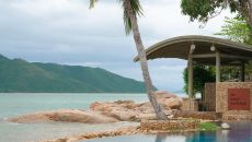 ALRNVB The Beach Bar Deck 1 at An Lam Retreats Ninh Van Bay