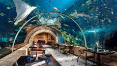 4. Bali Koral Restaurant Tunnel at The Apurva Kempinski Bali