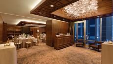 Barnard and L Ibrary Cocktail Wide at Hyatt Vancouver Downtown Alberni