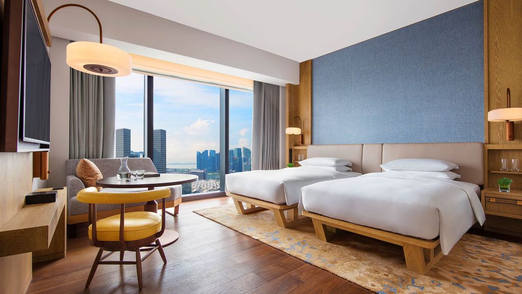 Andaz Singapore, 1 2 Twin Bed